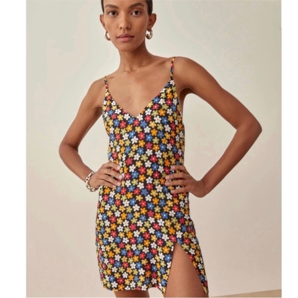 Reformation Marlowe mini dress NWT - Picture 2 of 6